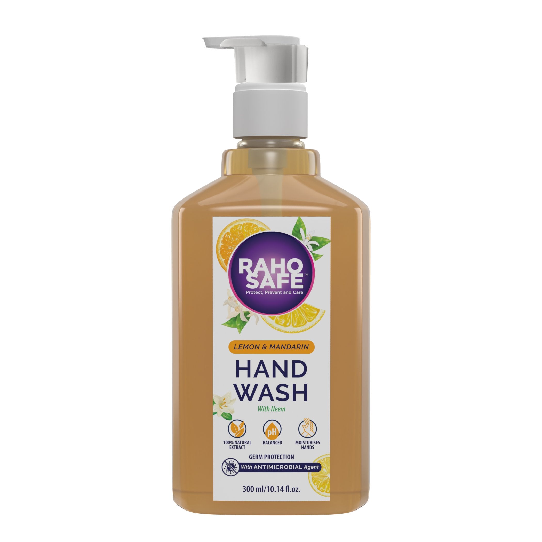 Hand Wash Neem - Lemon and Mandarin 300ml