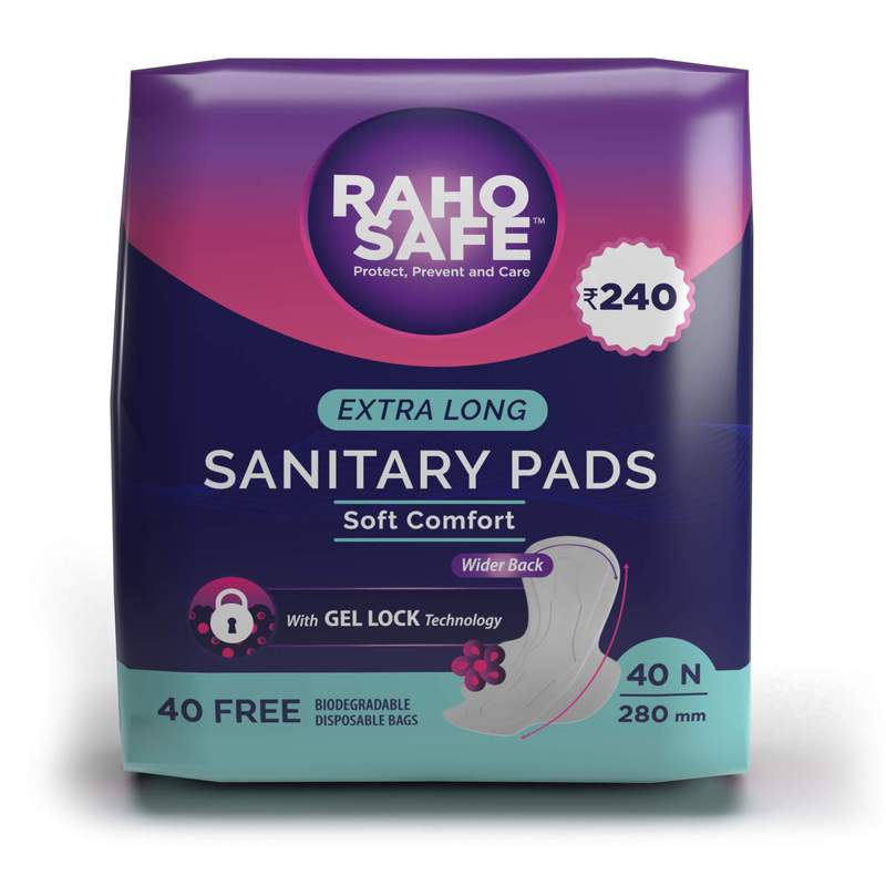 Sanitary Pads - Extra Long 280mm (Pack of 40)