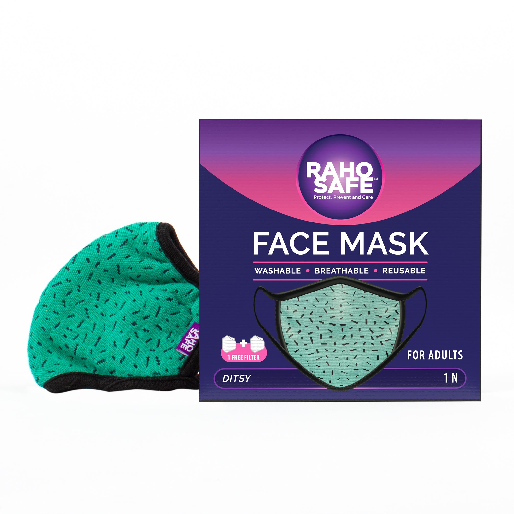 Ditsy Face Mask for Adults