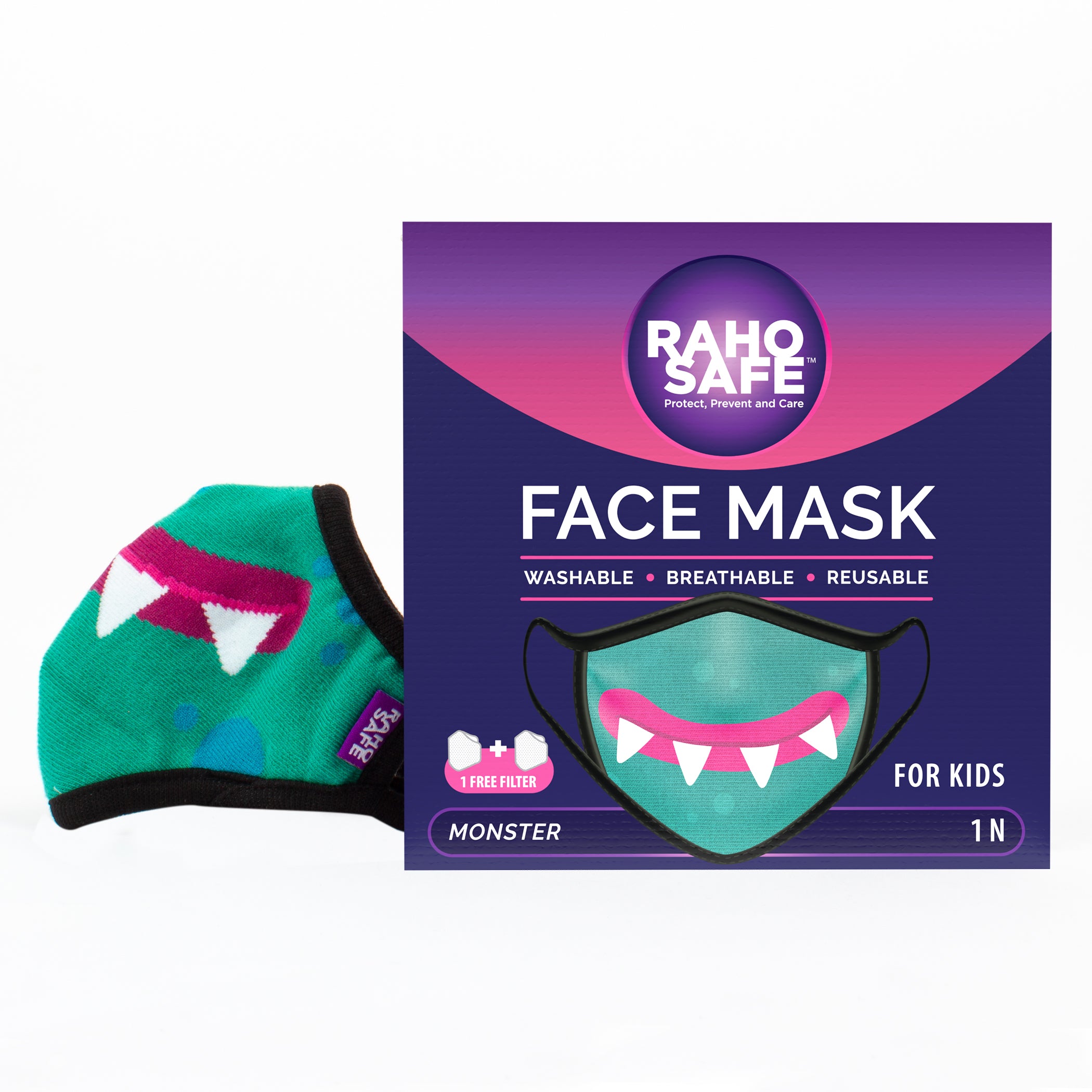 Monster Face Mask for Kids